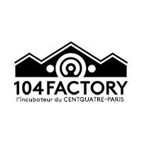 104factory, l’incubateur du CENTQUATRE-PARIS-logo