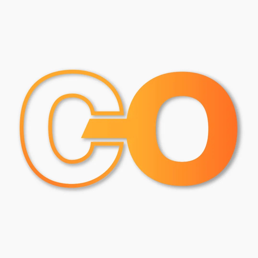 Parcoo logo sur fond blanc