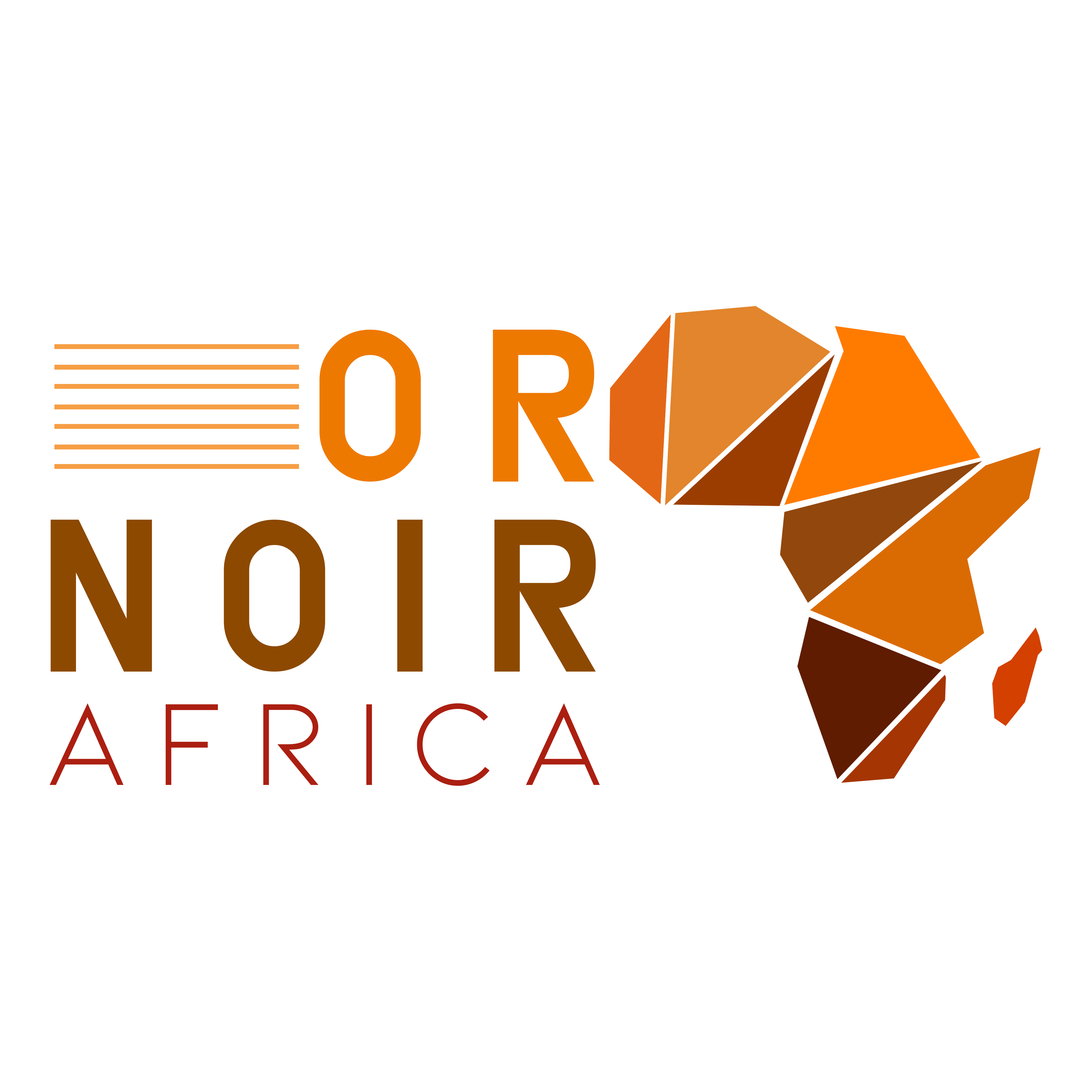 Logo Or Noir Africa