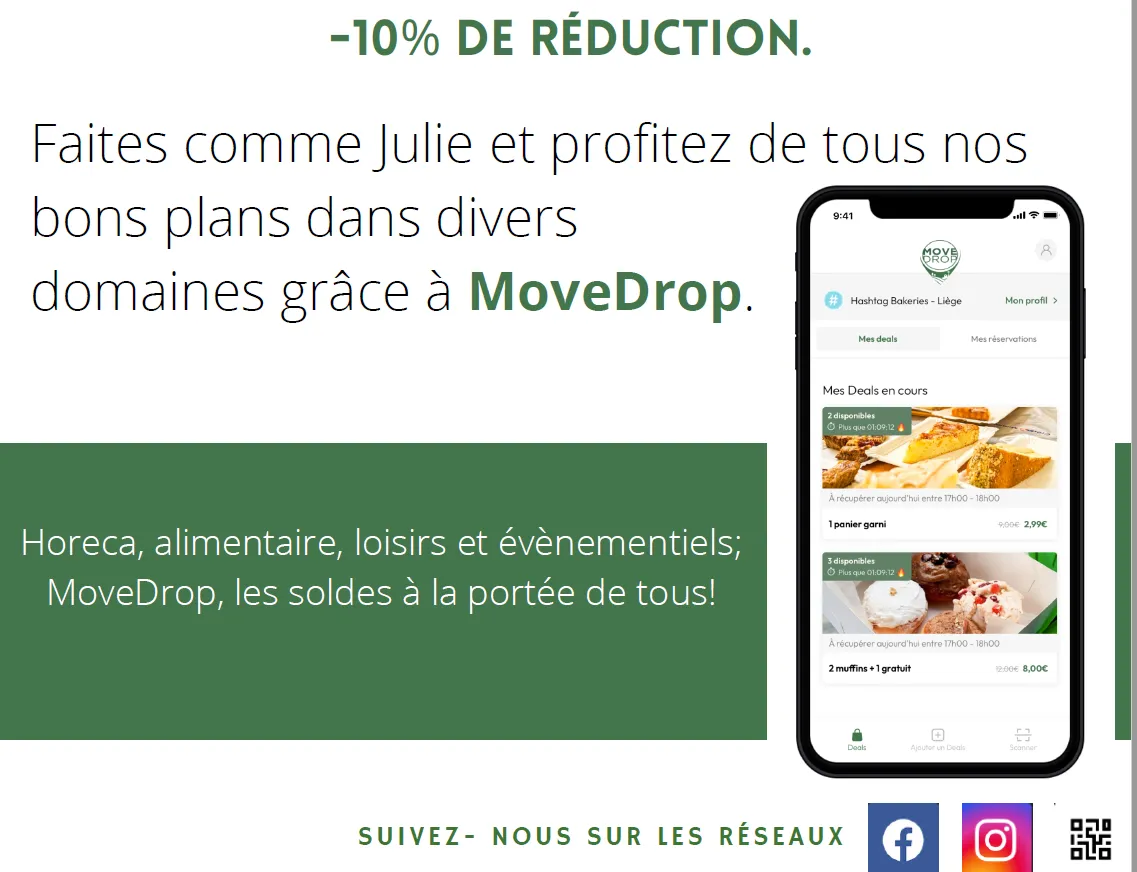 MOVEDROP LES BONS PLANS A PORTEE DE MAINS!