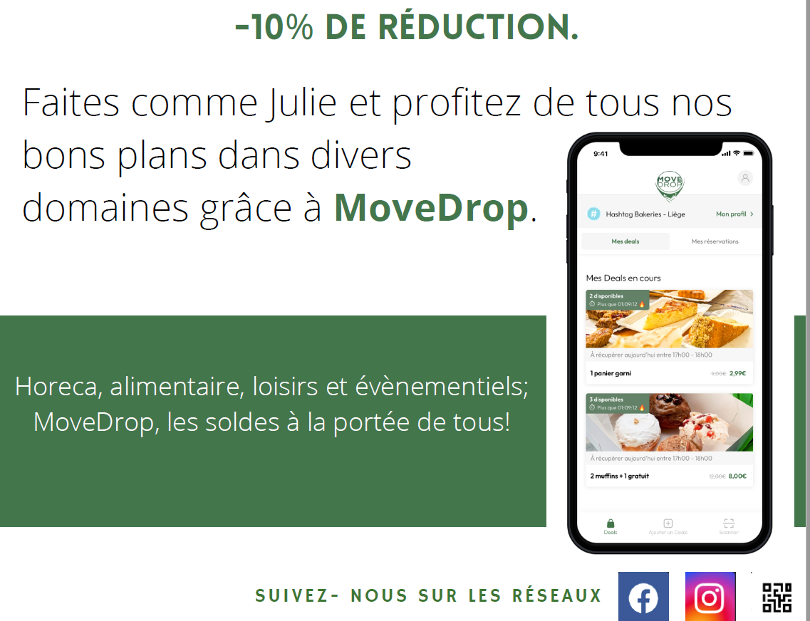 MOVEDROP LES BONS PLANS A PORTEE DE MAINS!
