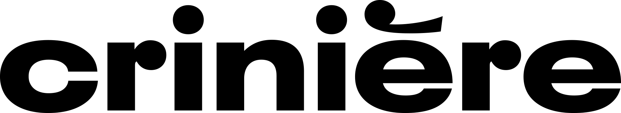 Logo Crinière - Noir