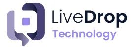 a logo of LiveDrop