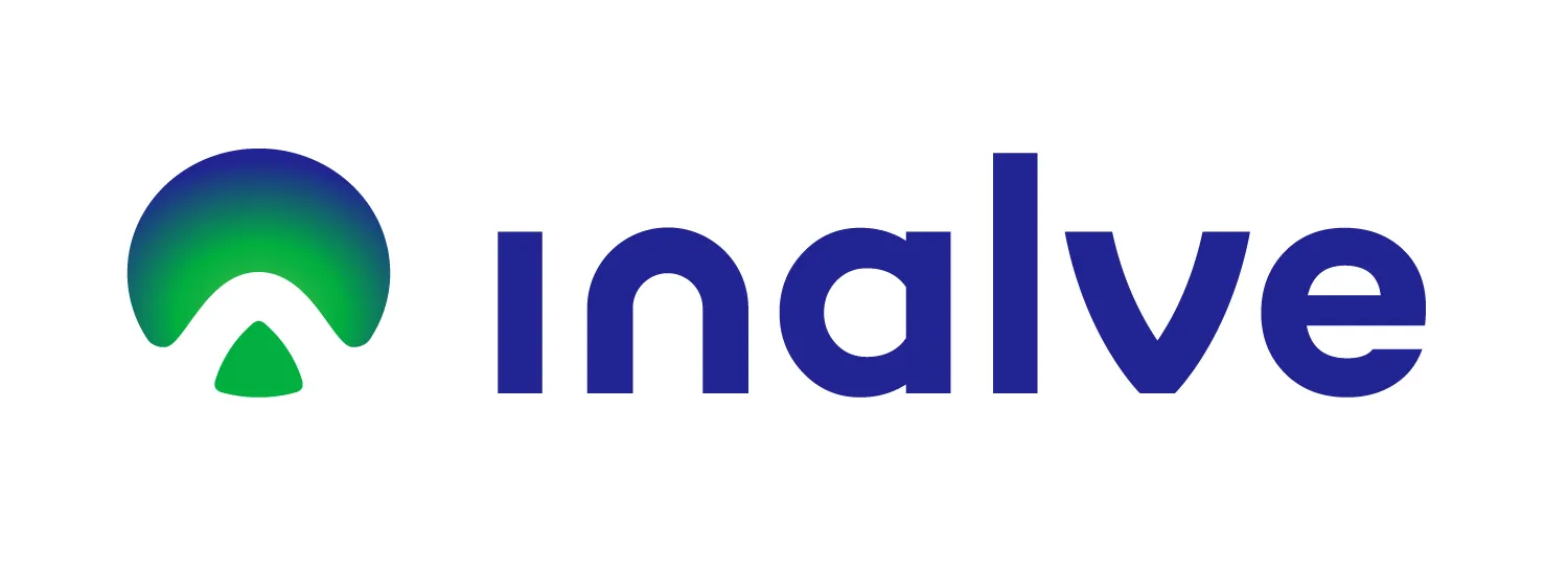 logo de la société associé à son nom "inalve"