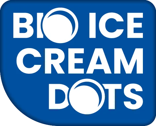 Bio Ice Cream Dots - cryogenic ice cream, functional food of the future!