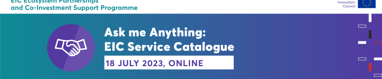 Ask me Anything: EIC Service Catalogue