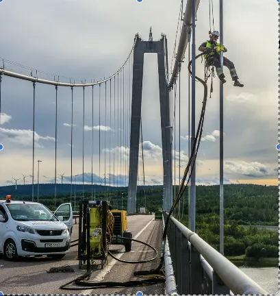 Clean Bridge Maintenance in Sweden by Pinovo