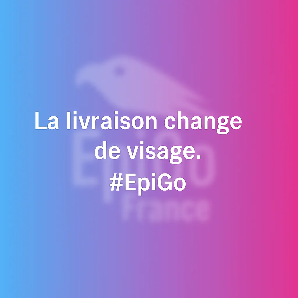 La Livraison change de visage #EpiGo France