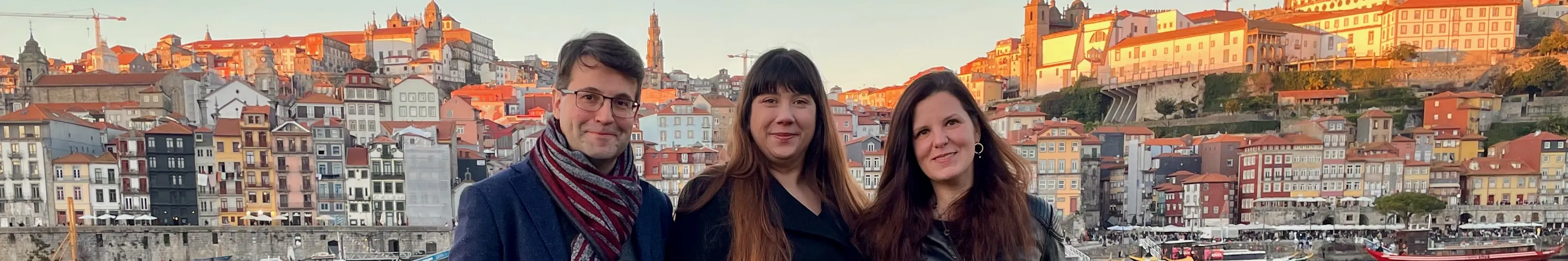 PURR.AI's 3 Co-founders in Porto, Portugal.