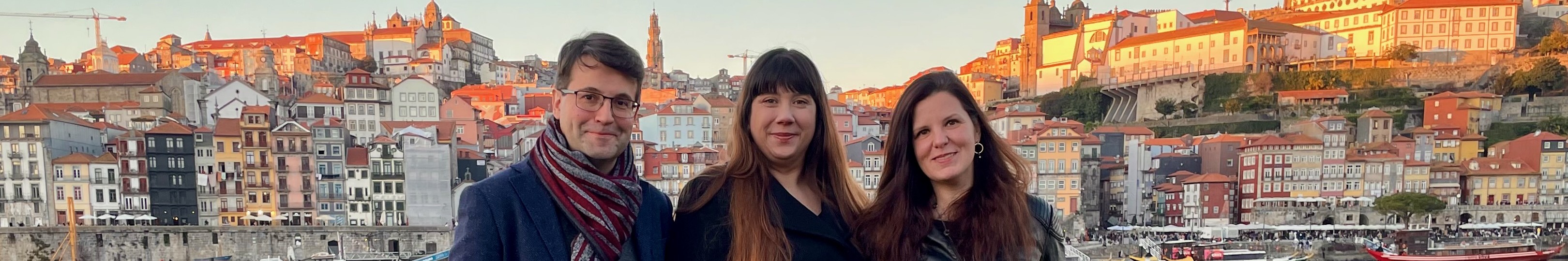 PURR.AI's 3 Co-founders in Porto, Portugal.