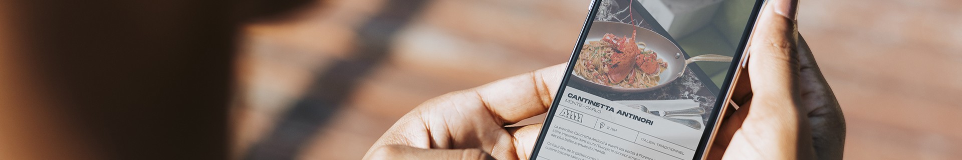SOLUTION MOBILE CLIENT DE RECOMMANDATION, RÉSERVATION ET PAIEMENT DÉMATÉRIALISÉ POUR CHR ET INTERFACE BACK-OFFICE SIMPLIFIÉE DE GESTION DU COMMERCE.