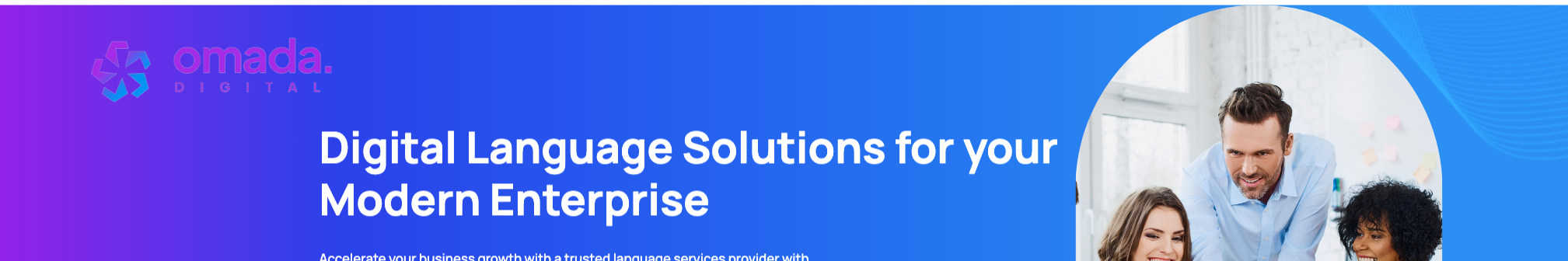 Omada Digital company banner