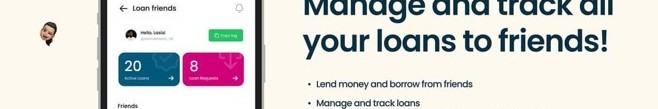Loan Friends - Lend money to your friends and get it back