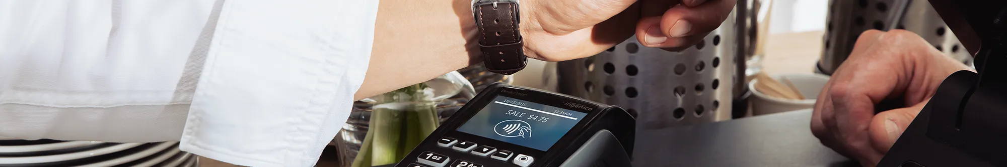 Invis Pay - contactless payments in watch strap