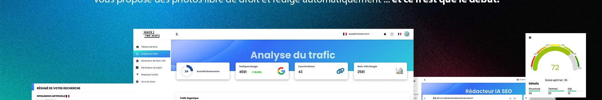 SEO automatisé par l'IA