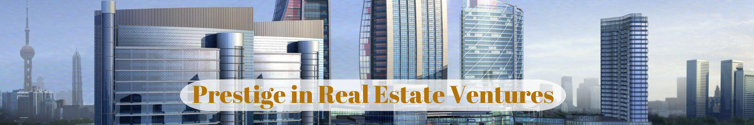 This picture shows our company tagline with some high rise buildings in the background