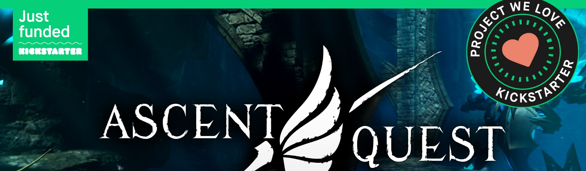 Logo du projet Ascent Quest sur la plateforme Kickstarter