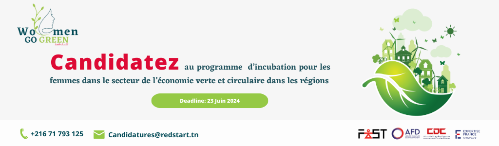 Appel à candidatures - Programme Women Go Green Cohorte #4