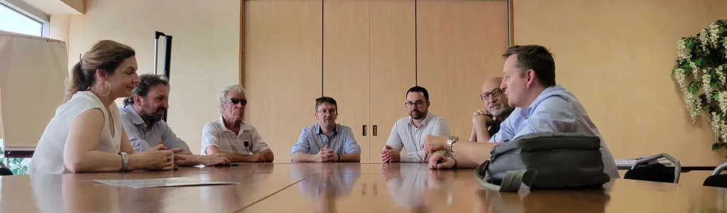 En réunion après le Mint du Caâ euro stable coin