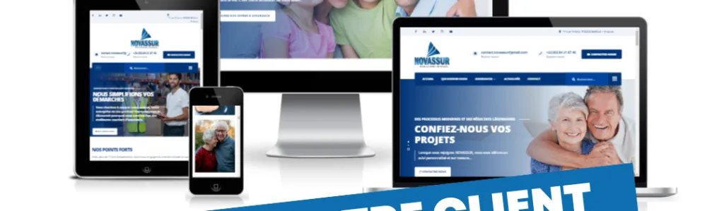 Création de site internet secteur Assurances