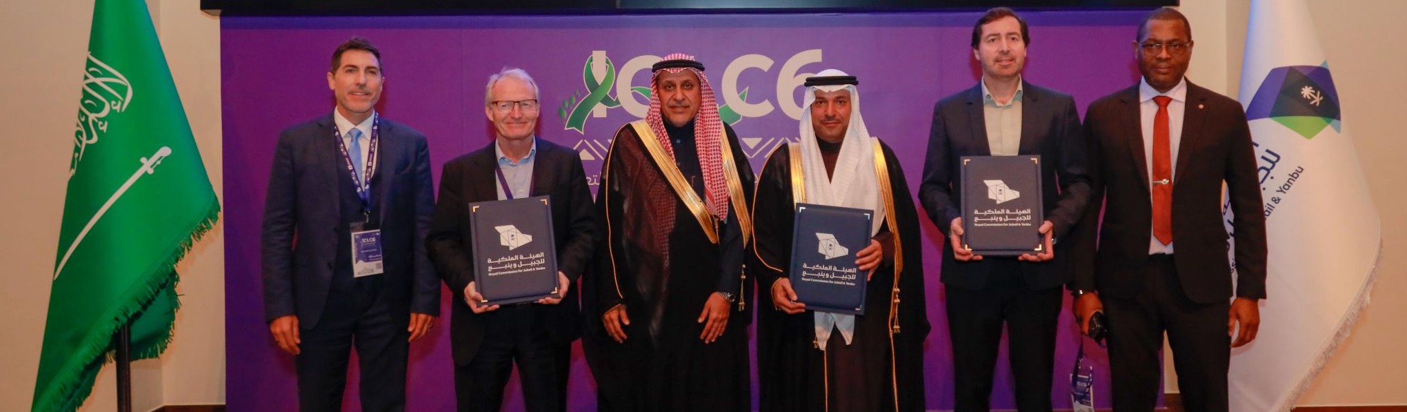 The MoU was signed by our CEO, Gunnar Holen in addition to His excellency Khalid Al-Salem, the president of the Royal Commission for Jubail and Yanbu , and Christophe Berger, CEO of Jump
