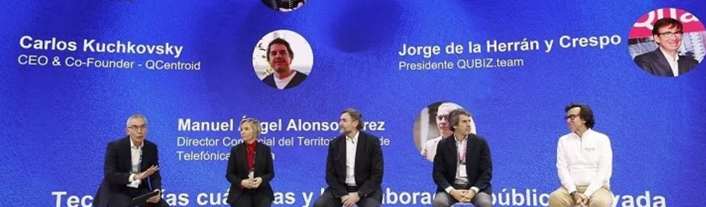QUBIZ.team at MWC25 (@ ágora TELEFONICA)