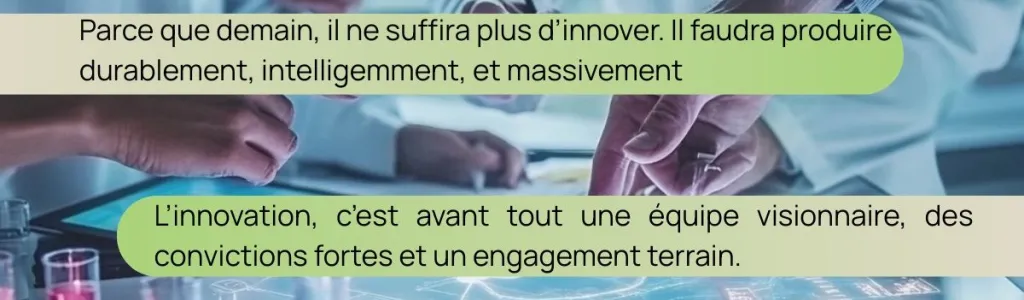 Bioproduction scalable et innovante