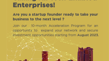 🚀 Calling All Innovators and Entrepreneurs! 🚀 Ready to take your startup to new heights? Join our exclusive Acceleration Program! 🔹 What we offer: •	Expert mentoring from industry leaders •	Tailored workshops to boost your business skills •	Access to a vast network of Ecosystem Builder and  partners •	Funding opportunities for high impact startups 🔹 Who should apply: •	Early-stage startups with innovative ideas , with a MVP  •	Entrepreneurs hungry for rapid growth •	Visionaries seeking to disrupt their 
