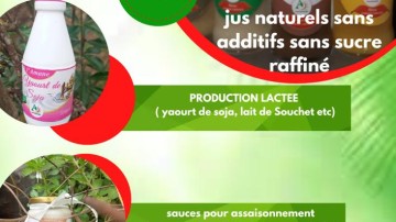 Différents produits l'Amane 