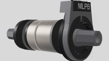 Bicycle lock device integrated in the bottom bracket