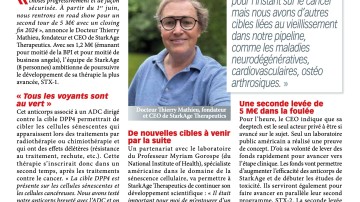 StarkAge Therapeutics lève 1.2M€ ...