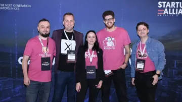Klap Leadership Team at Startup Event