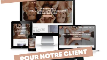 Création de site internet secteur Beauté et Soins Esthétiques