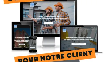 Création de site internet secteur Études Techniques et Génie Civil