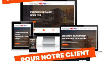 Création de site internet secteur Transit et Transport