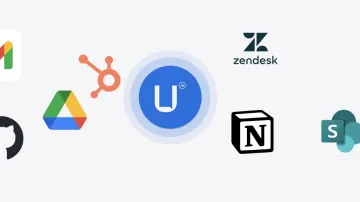 Ubby se connecte à vos outils tiers pour donner du contexte à l'IA