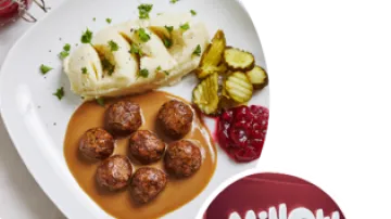 "Meat"-balls and Millow Logo