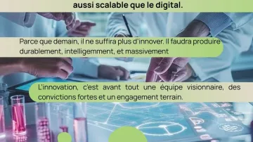 Bioproduction scalable et innovante