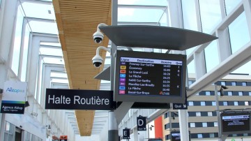 Passenger information display in Le Mans
